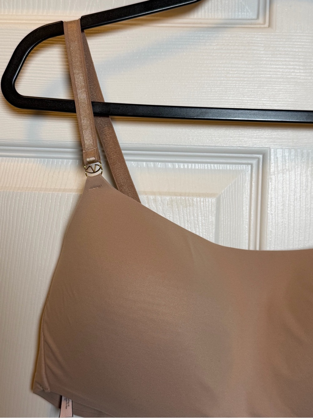 Victoria’s Secret Nude Wireless Lined Bralette XL Seamless Comfort Bra - Picture 2 of 8